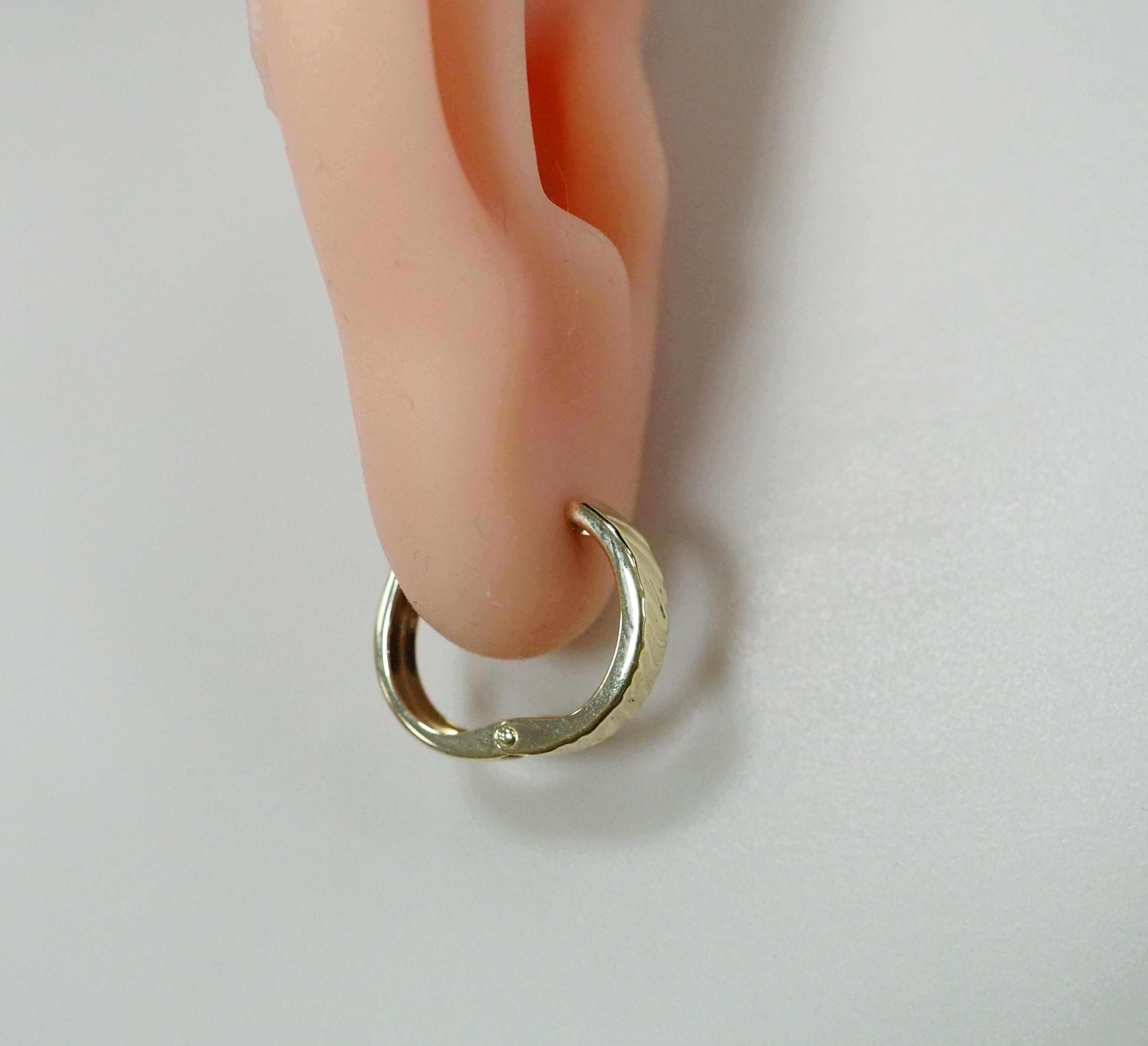 Серьги из желтого золота